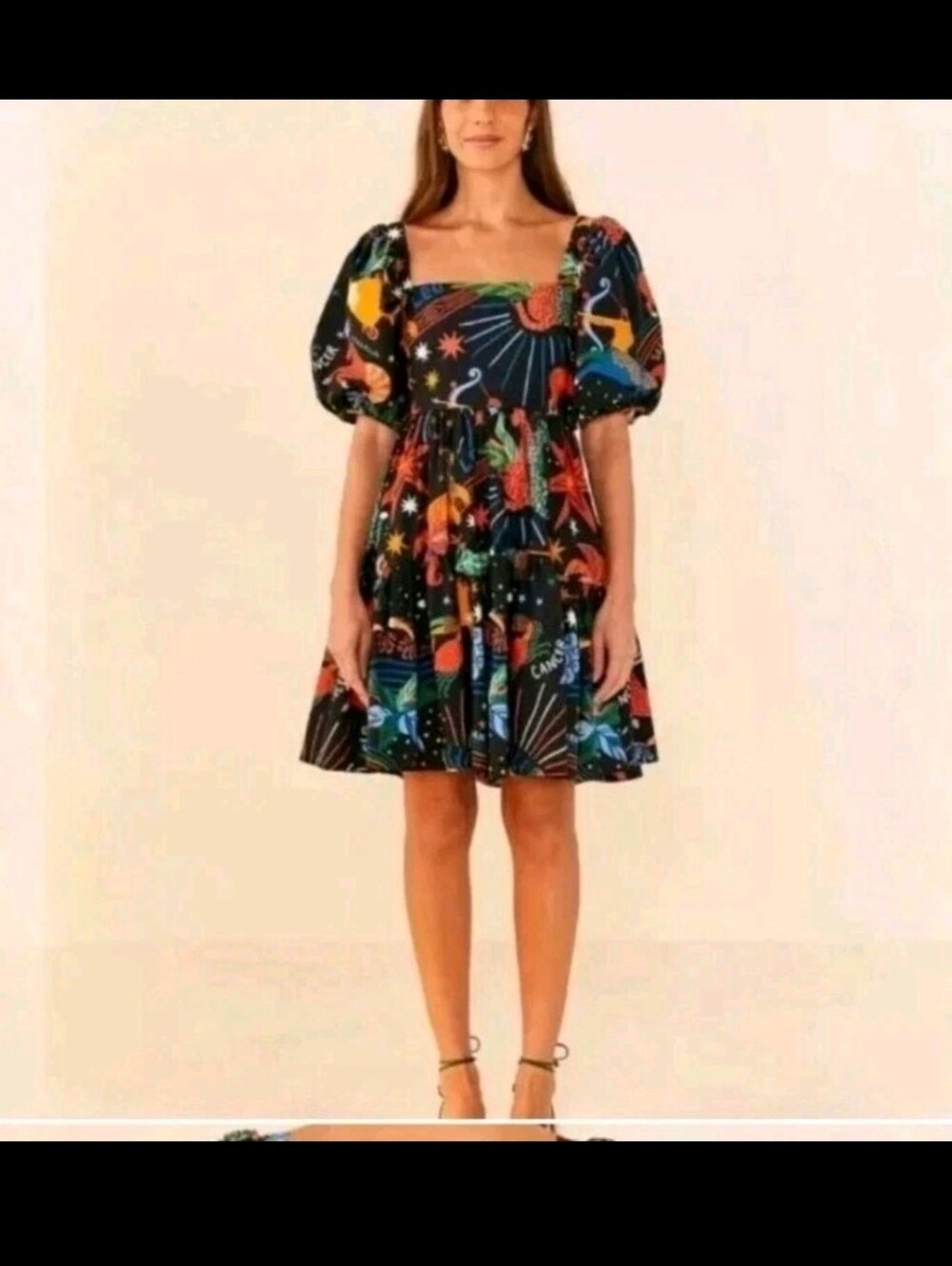 Farm Rio Zodiac Minidress - Picture 3 of 6